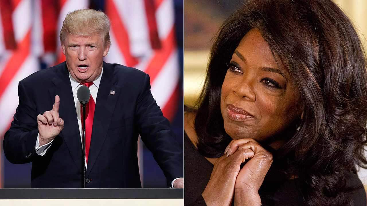 Trump has attacked Winfrey on Twitter.