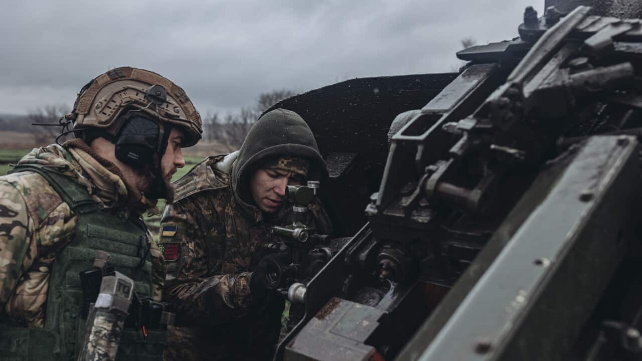 Soldiers on the battle field