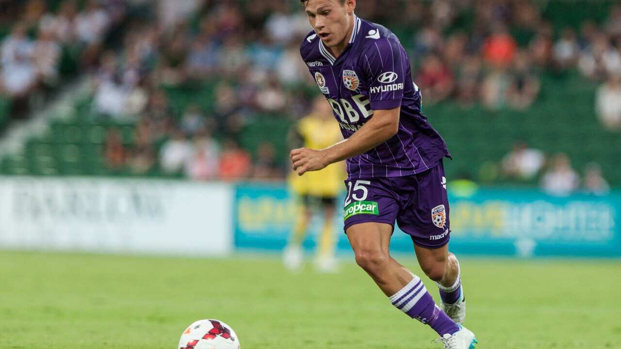 Sydney FC-bound ... Riley Woodcock has signed with the Sky Blues (AAP)