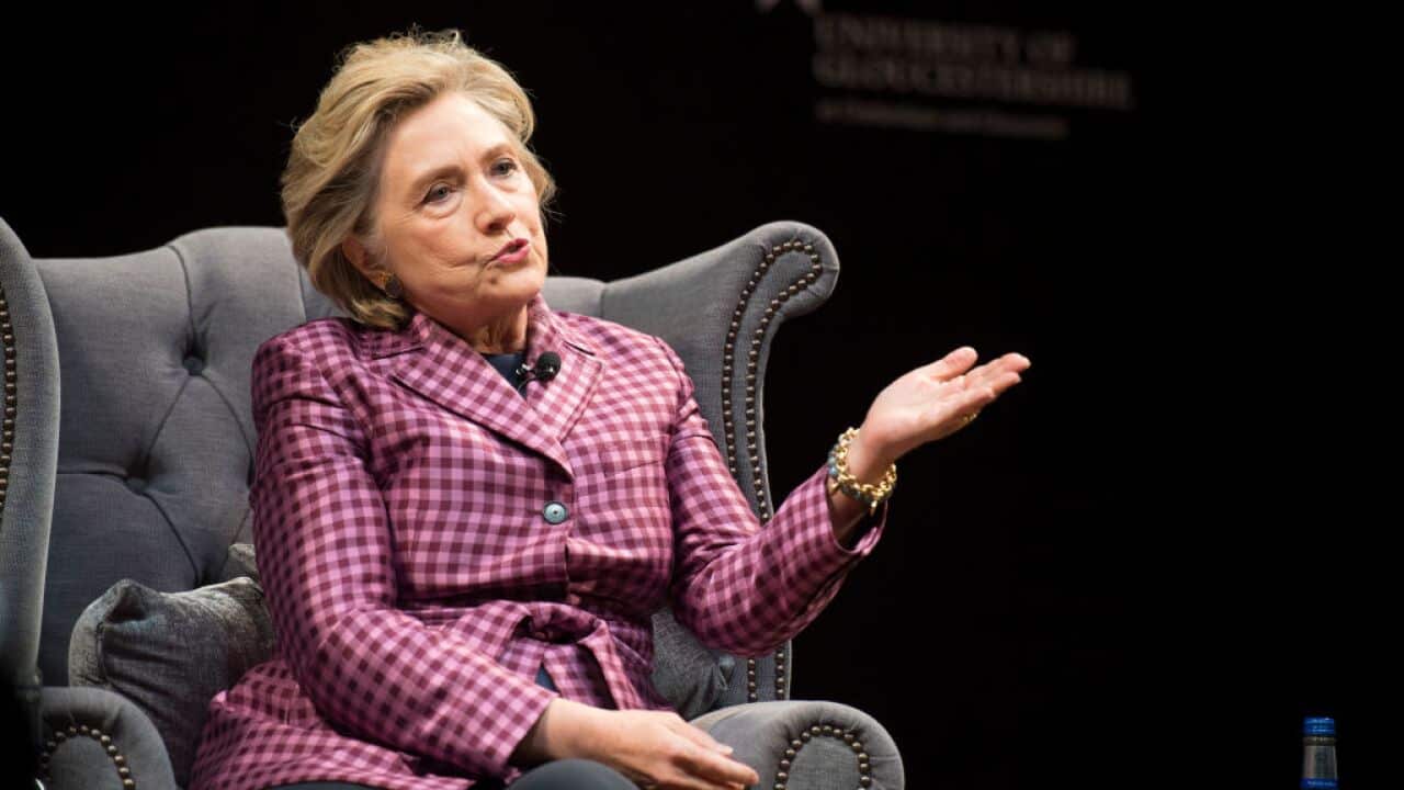 Hillary Clinton Speaks At The Cheltenham Literary Festival