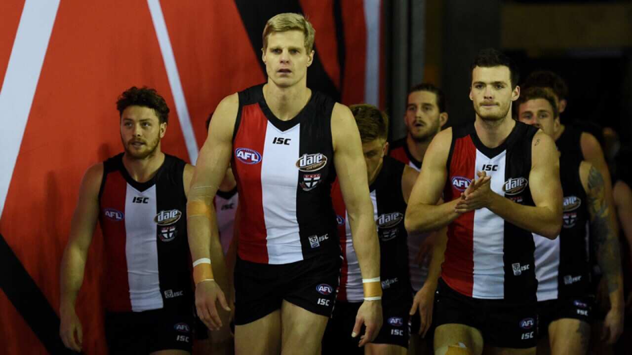 Nick Riewoldt of the Saints