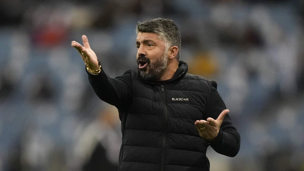 Hajduk Split coach Gennaro Gattuso