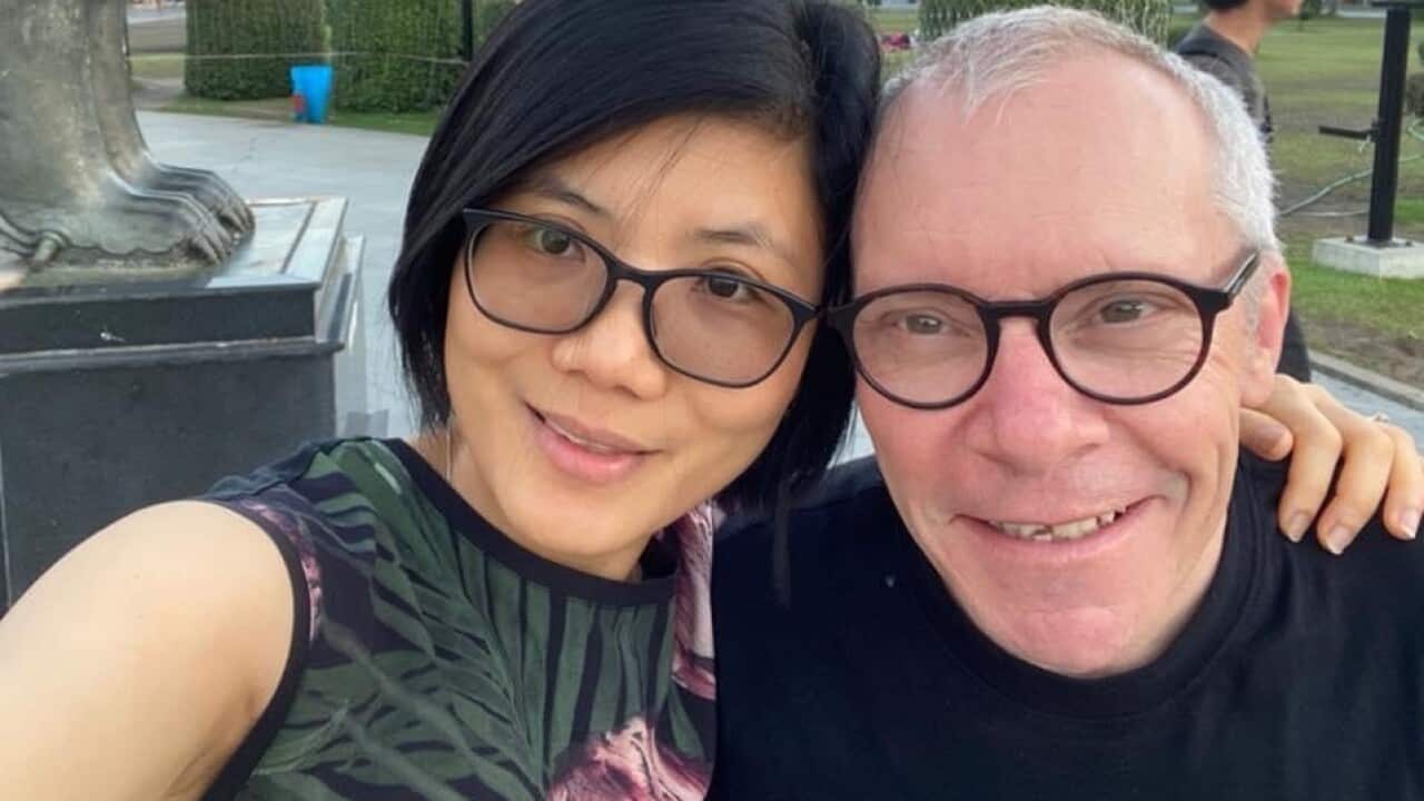 Sean Turnell with wife Ha Vu