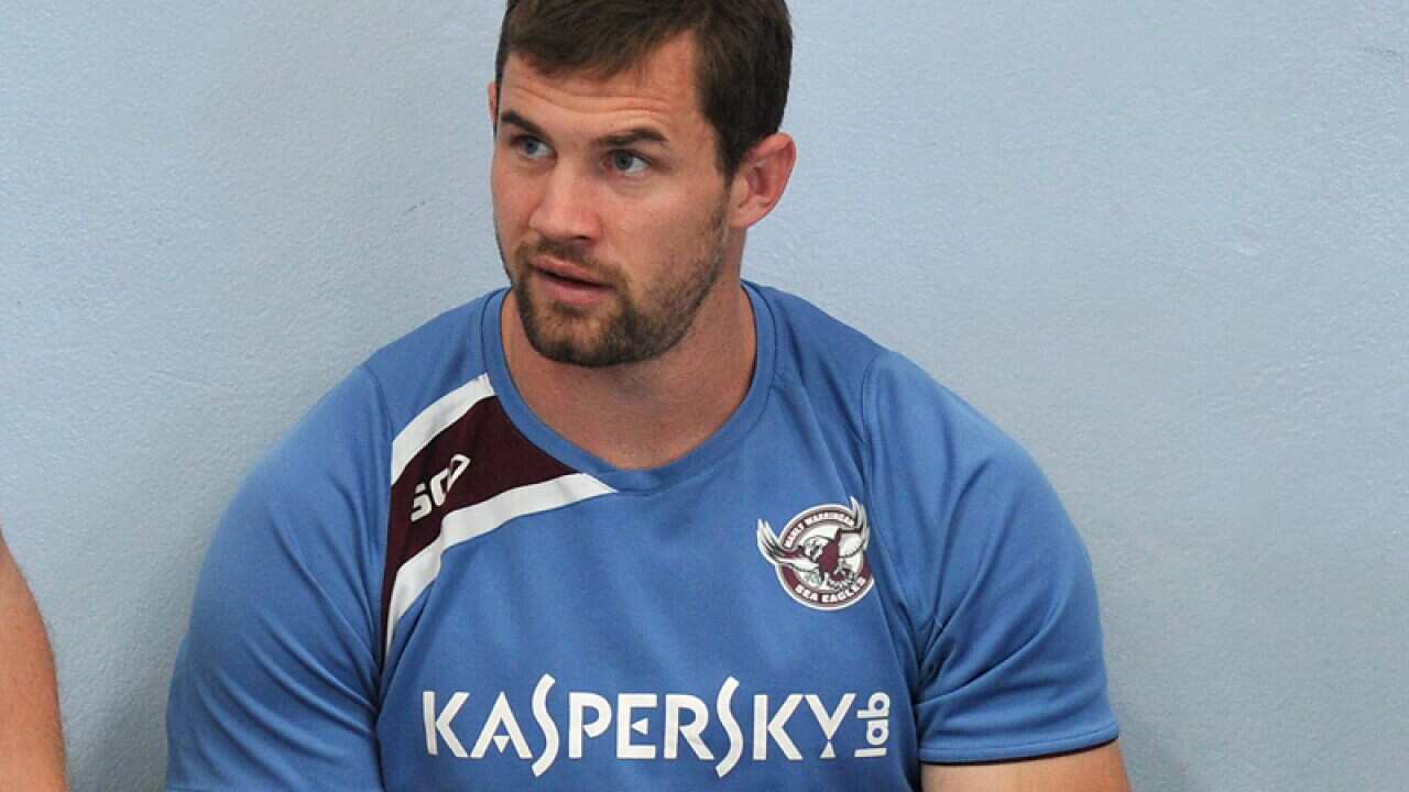 Manly-Warringah Sea Eagles NRL player Brenton Lawrence.