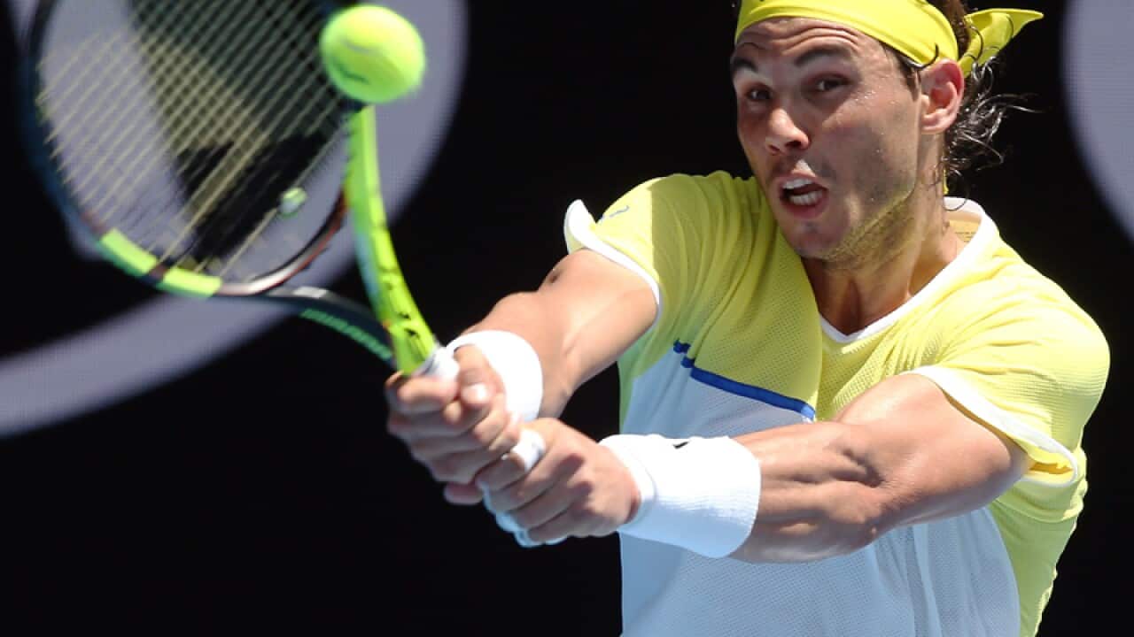 Rafael Nadal of Spain