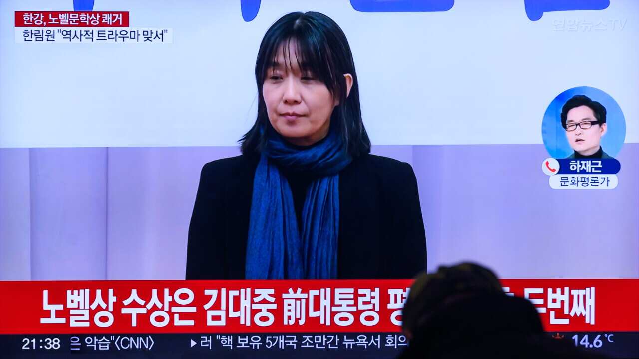 Author Han Kang became the first Korean to win the Nobel Prize in Literature - 10 Oct 2024