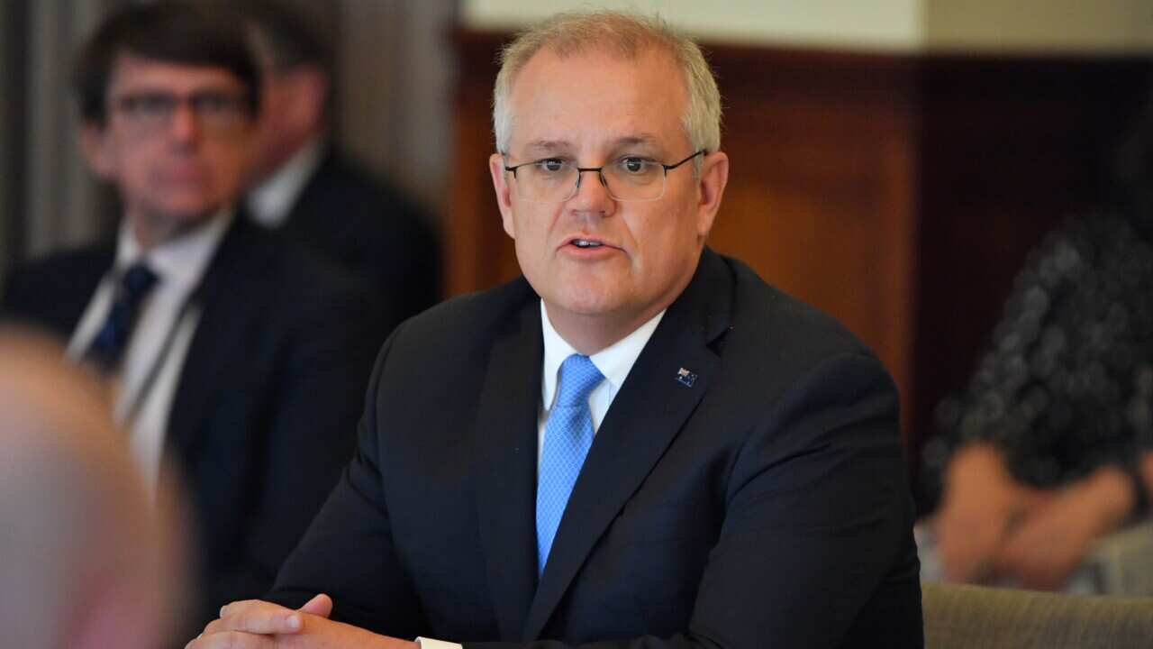 Prime Minister Scott Morrison has used a Pacific islands summit to announce a shift in Australia's climate policy.
