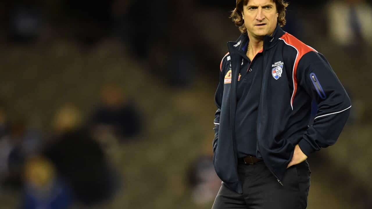Western Bulldogs player coach Luke Beveridge