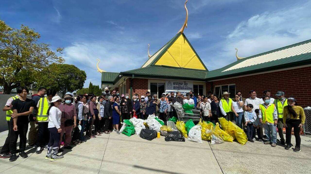 Clean Up Australia Day at Cambodia Association of Victoria