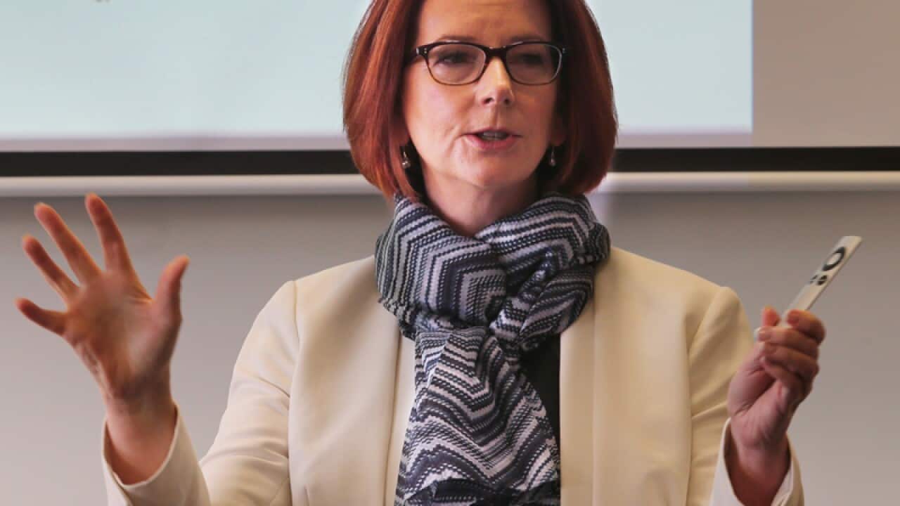 Gillard takes vote pitch to western Sydney