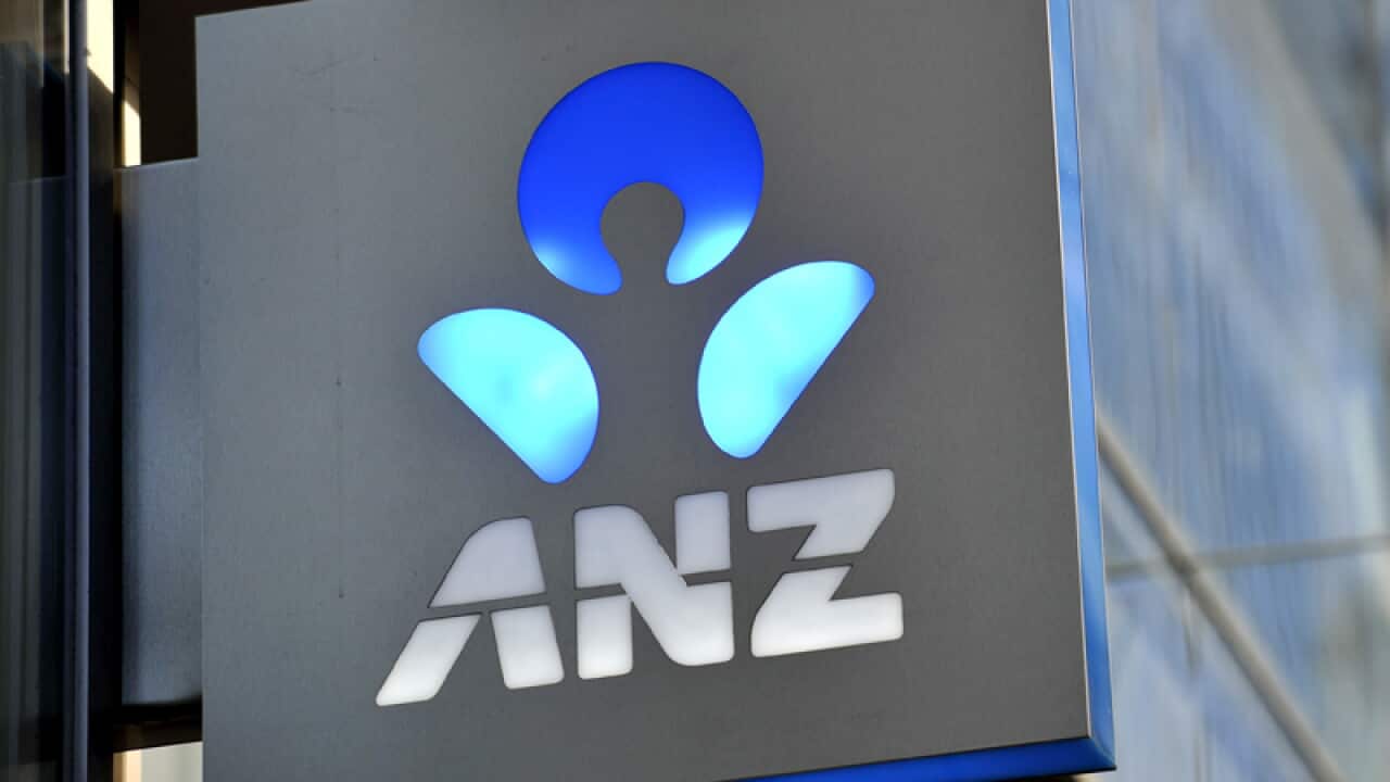An ANZ Bank logo