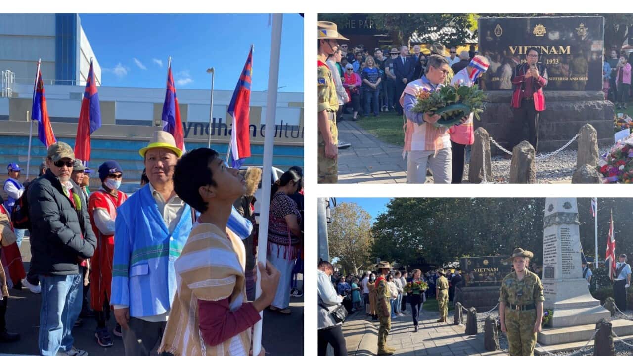Western Karen Elder Group Anzac Day pre-march