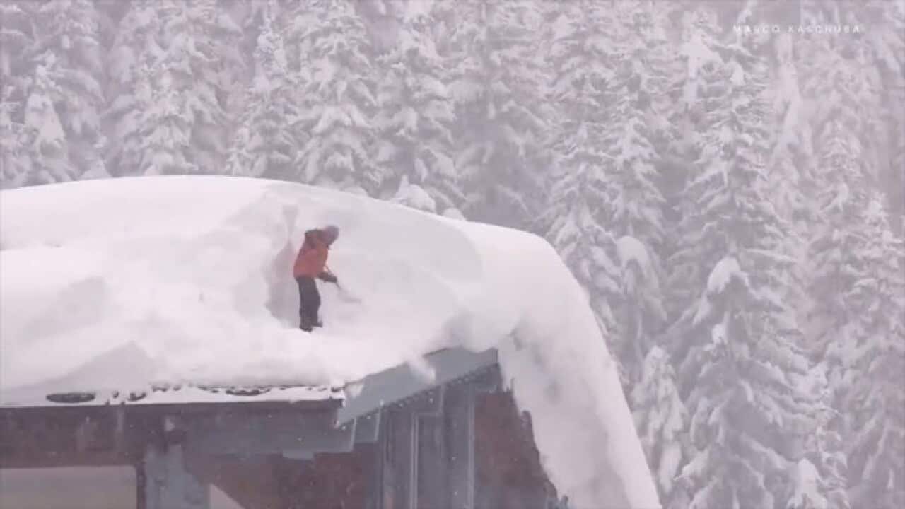 Heavy snowfall