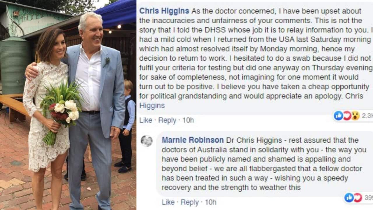 Missy Higgins' dad Chris has replied to comments.