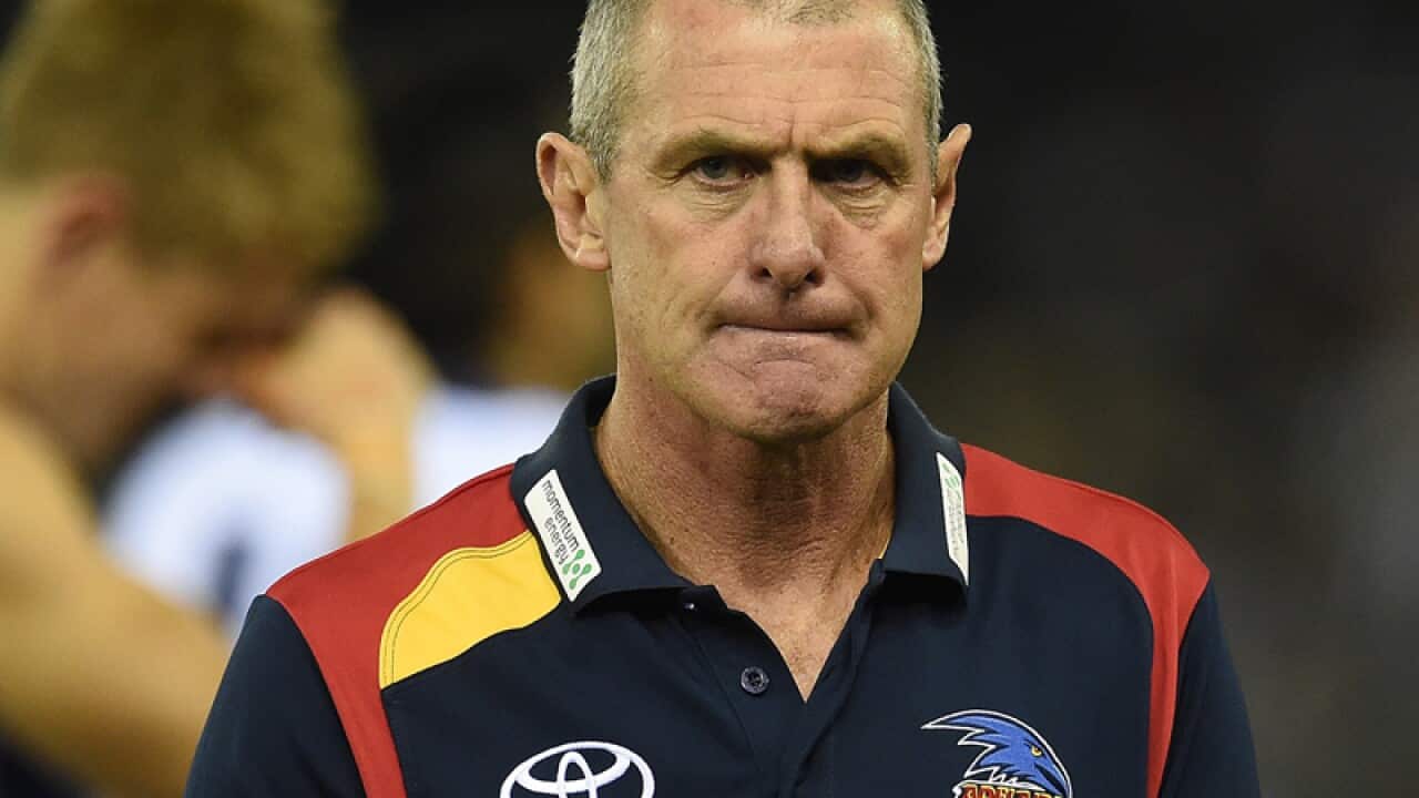 Late Adelaide Crows coach Phil Walsh