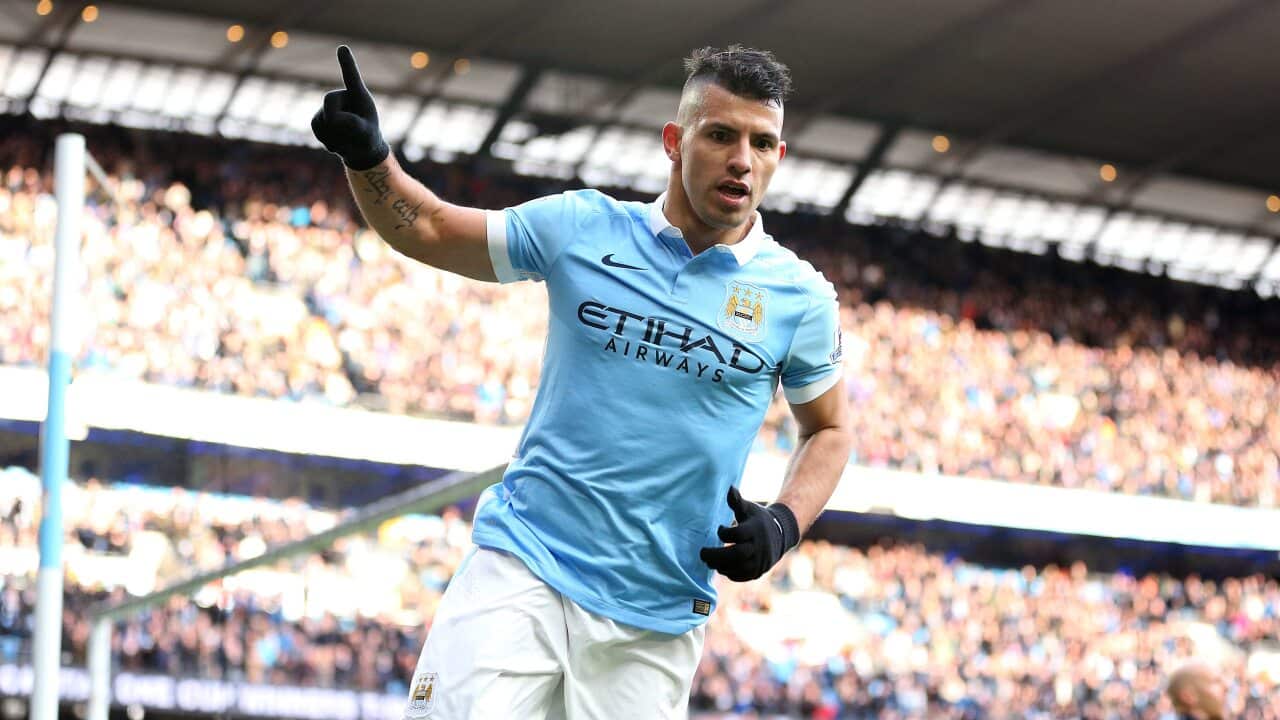 Sergio Aguero Independiente Manchester City