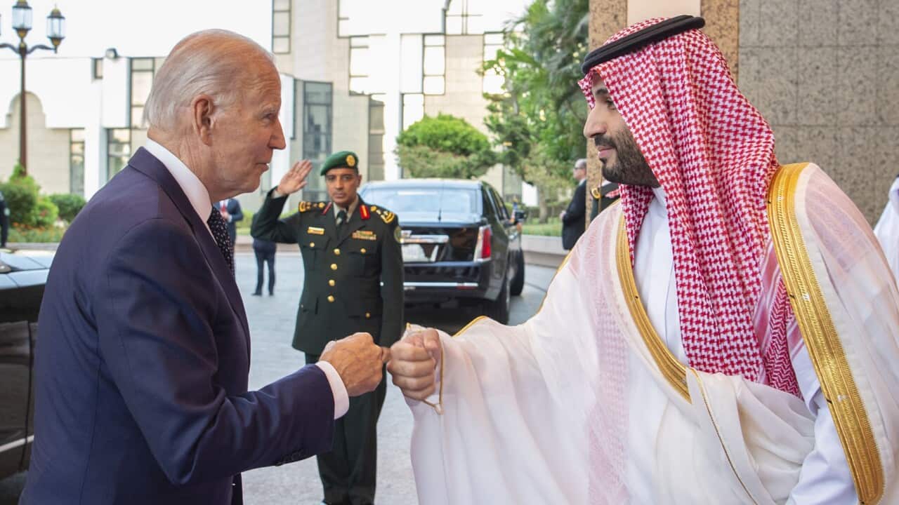US President Joe Biden in Saudi Arabia
