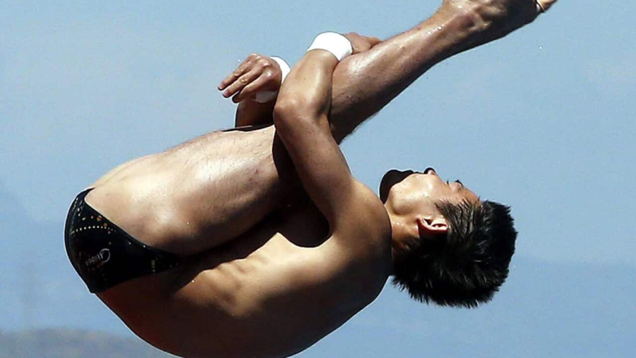 Qiu Bo beats Boudia in 10-metre platform