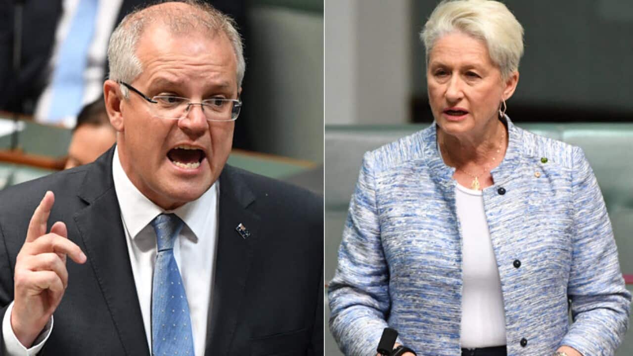Scott Morrison says Kerryn Phelps' bill would see Australia's borders completely "crumble".