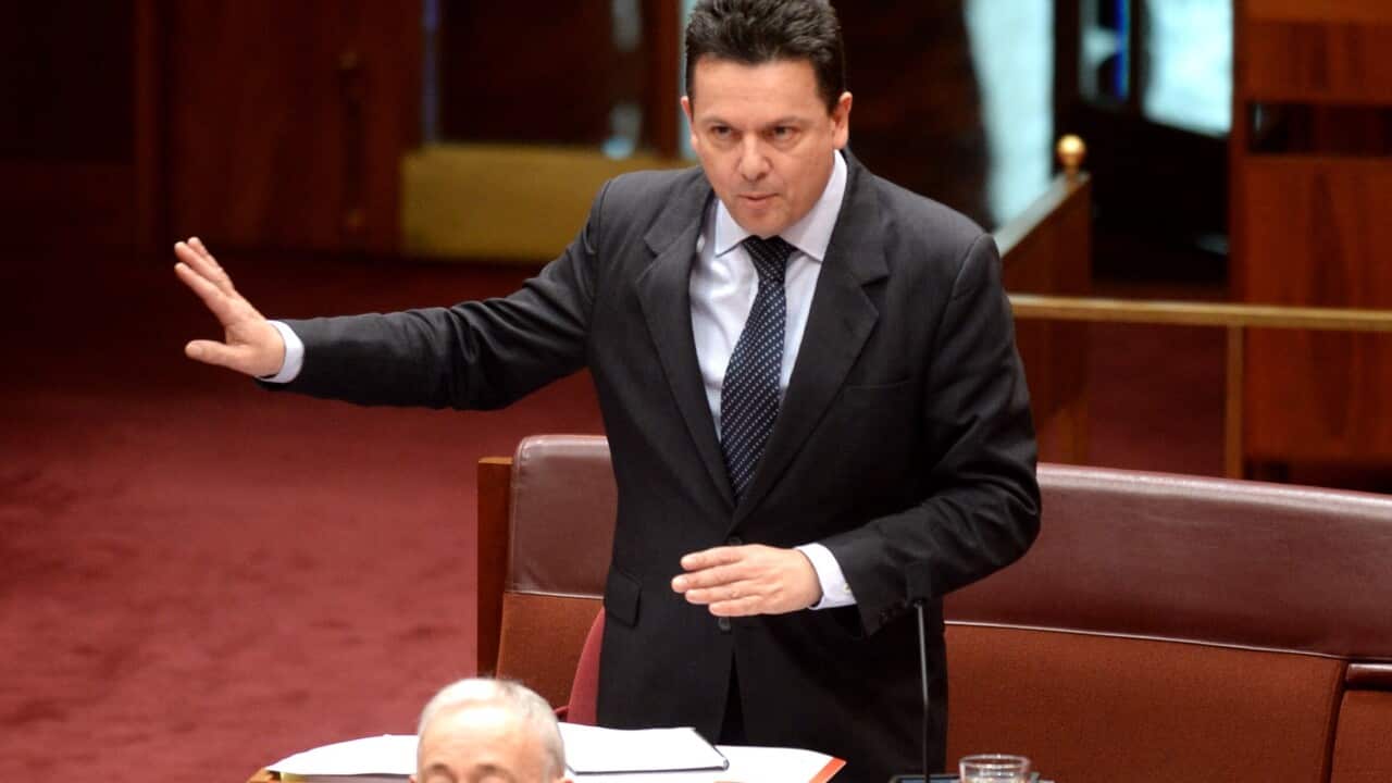 Independent senator Nick Xenophon (AAP)