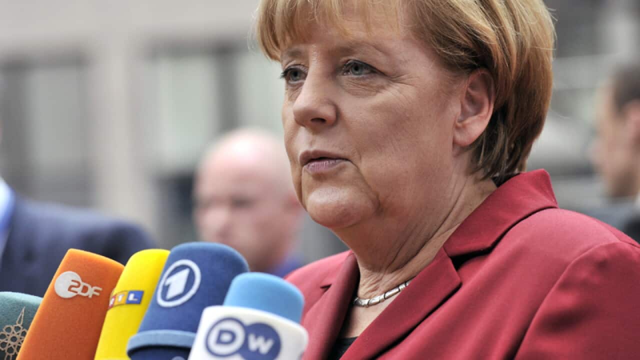 German Chancellor Angela Merkel