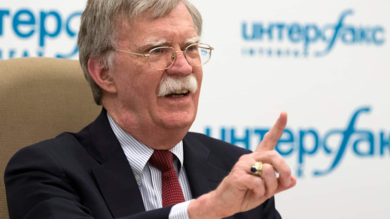 US national-security adviser John Bolton (AAP)