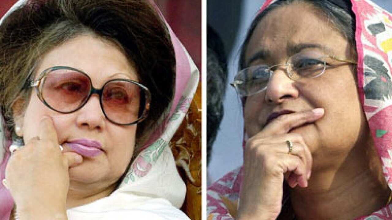 Sk. Hasina. and Khaleda Zia