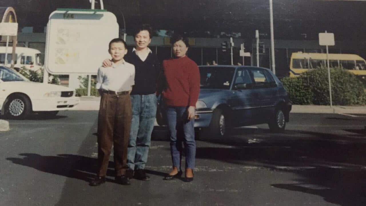 'Arriving 20-01/1993 in winter clothes from China, tired from long flight,' Jamie Pi wrote on Twitter about his Day One in Australia.