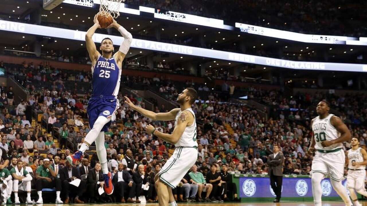 Philadelphia 76ers' Ben Simmons