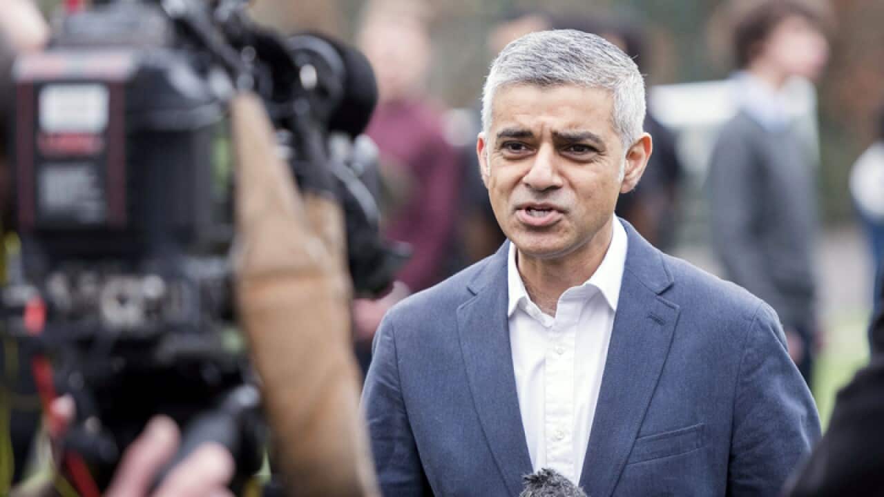 London Mayor Sadiq Khan