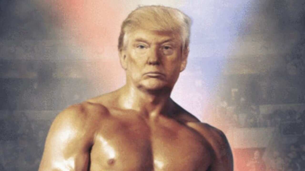 Trump como Rocky