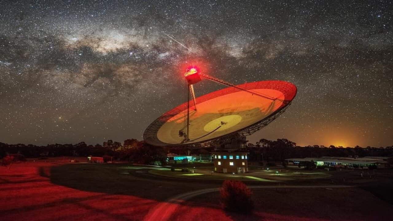 CSIRO's Parkes radio telescope at Parkes Observatory