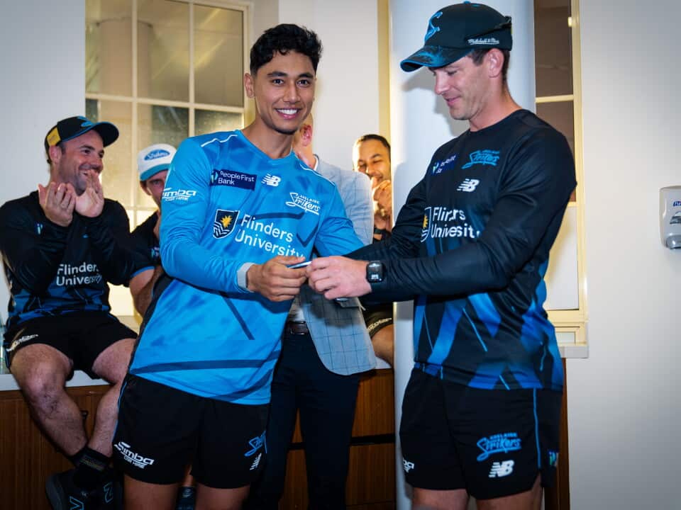 India-born cricketer Jerrssis Wadia has earned a place in the Cricket Australia XI squad after impressing with the Adelaide Strikers in the Big Bash League. Credit: Michael Sullivan / SACA