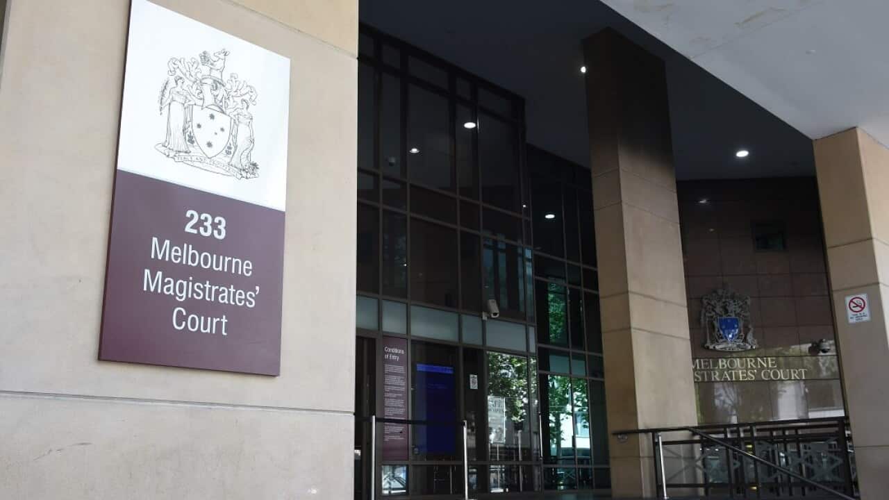File image of Melbourne Magistrates Court