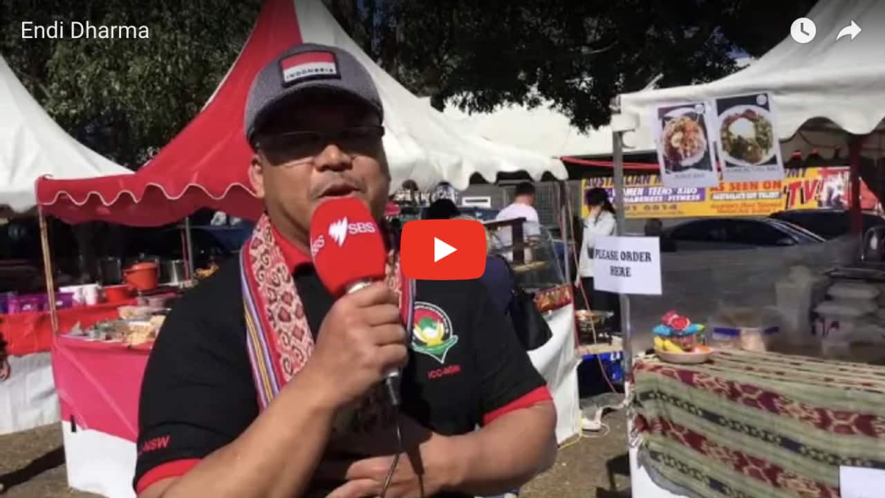 President of Indonesian Community Council (ICC), Endi Dharma