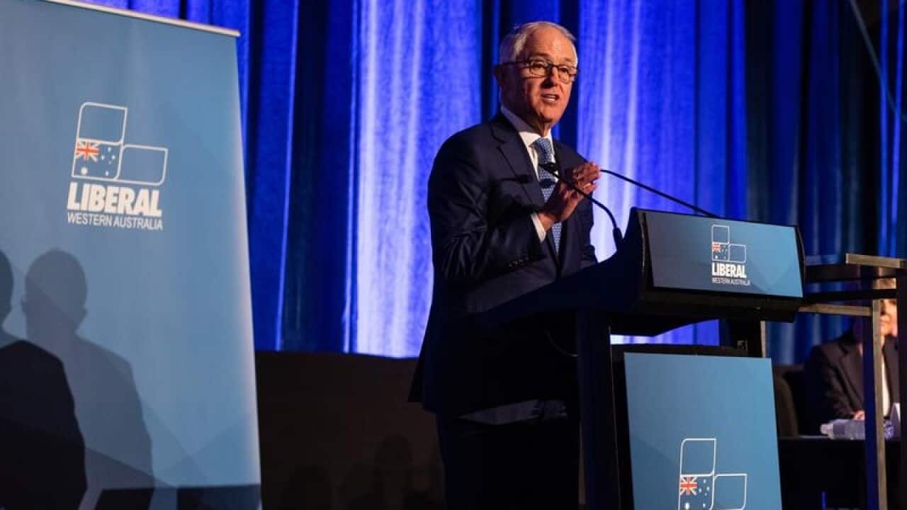Prime Minister Malcolm Turnbull at the WA Liberal Party Conference