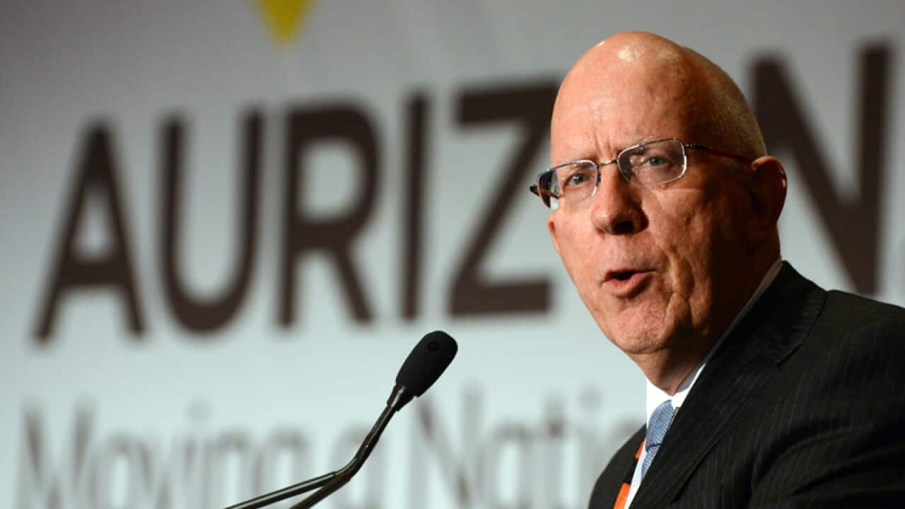 Aurizon's CEO Lance Hockridge.