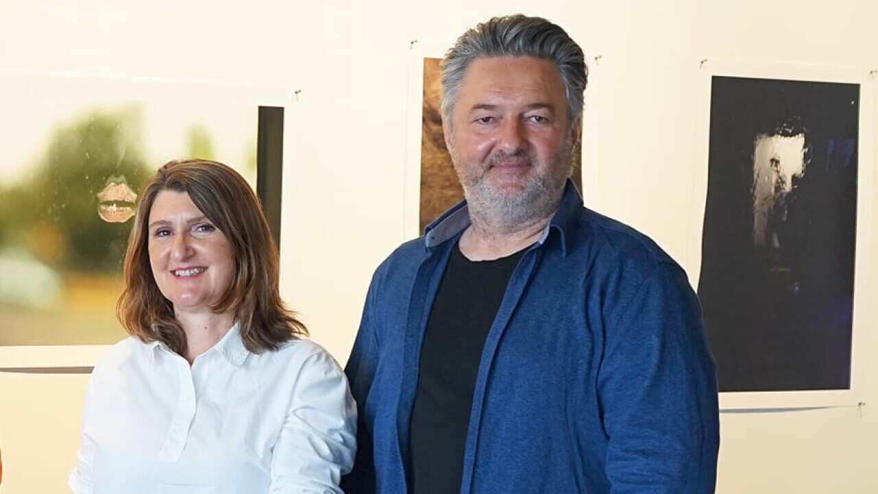 Violeta Capovska and Marjan Stojkovski