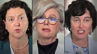 Independent MPs Monique Ryan, Helen Haines and Kate Chaney