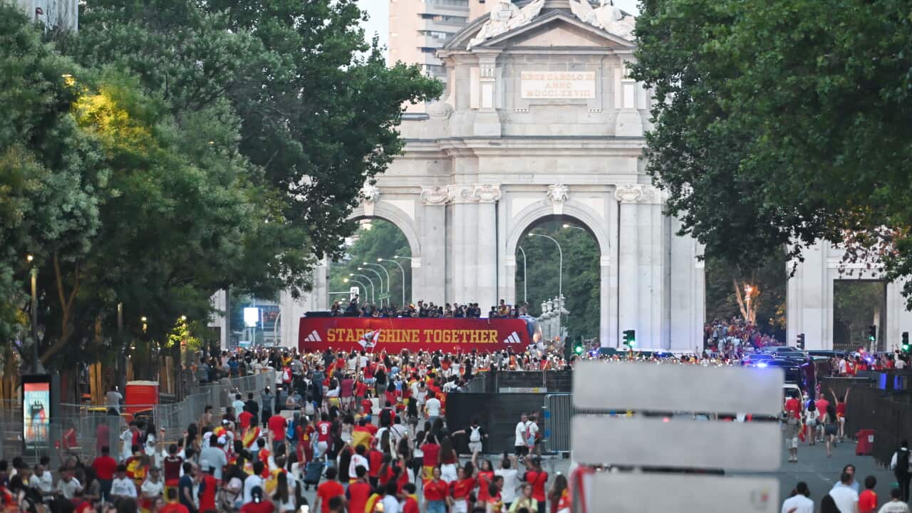 (SP)SPAIN-MADRID-FOOTBALL-FIFA WORLD CUP-CELEBRATION