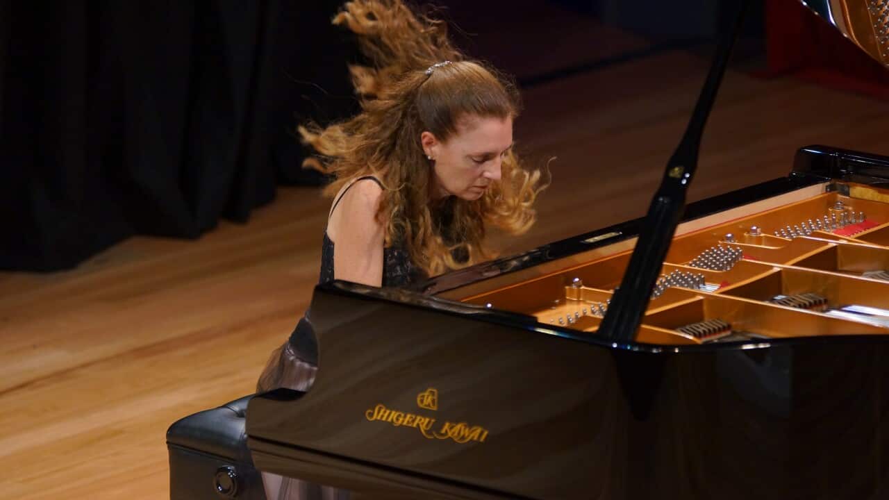 La pianiste Elyane Laussade