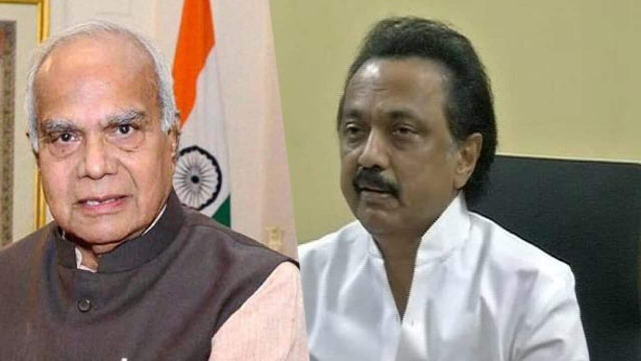 Governor and DMK Leader