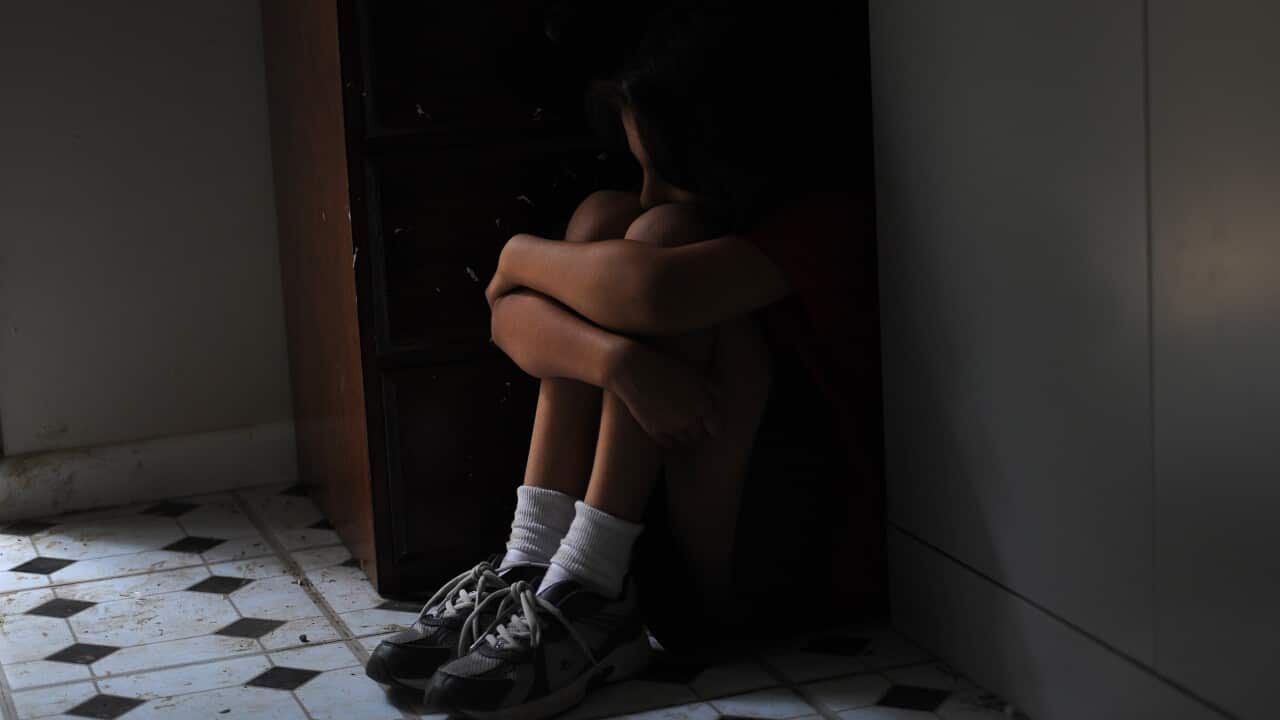 Generic photo of a child sitting, Friday 14 Feb. 2014. (AAP Image/Joe Castro) NO ARCHIVING