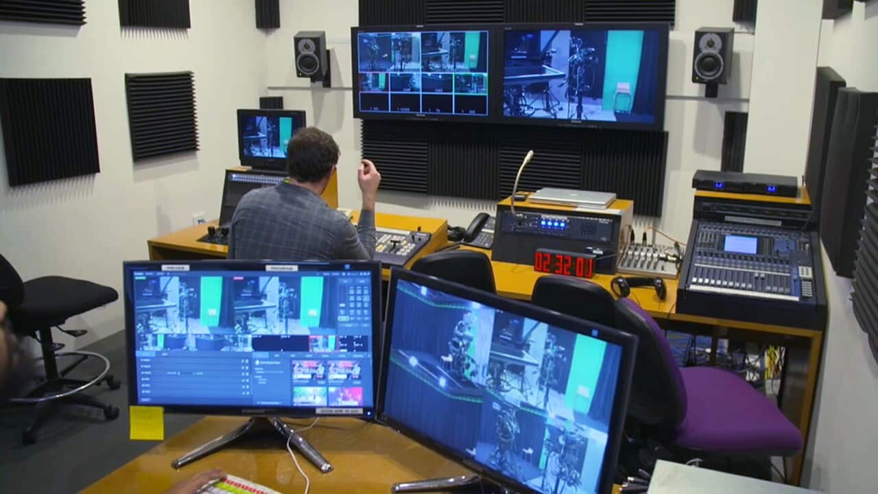 CH-31's control room in Melbourne