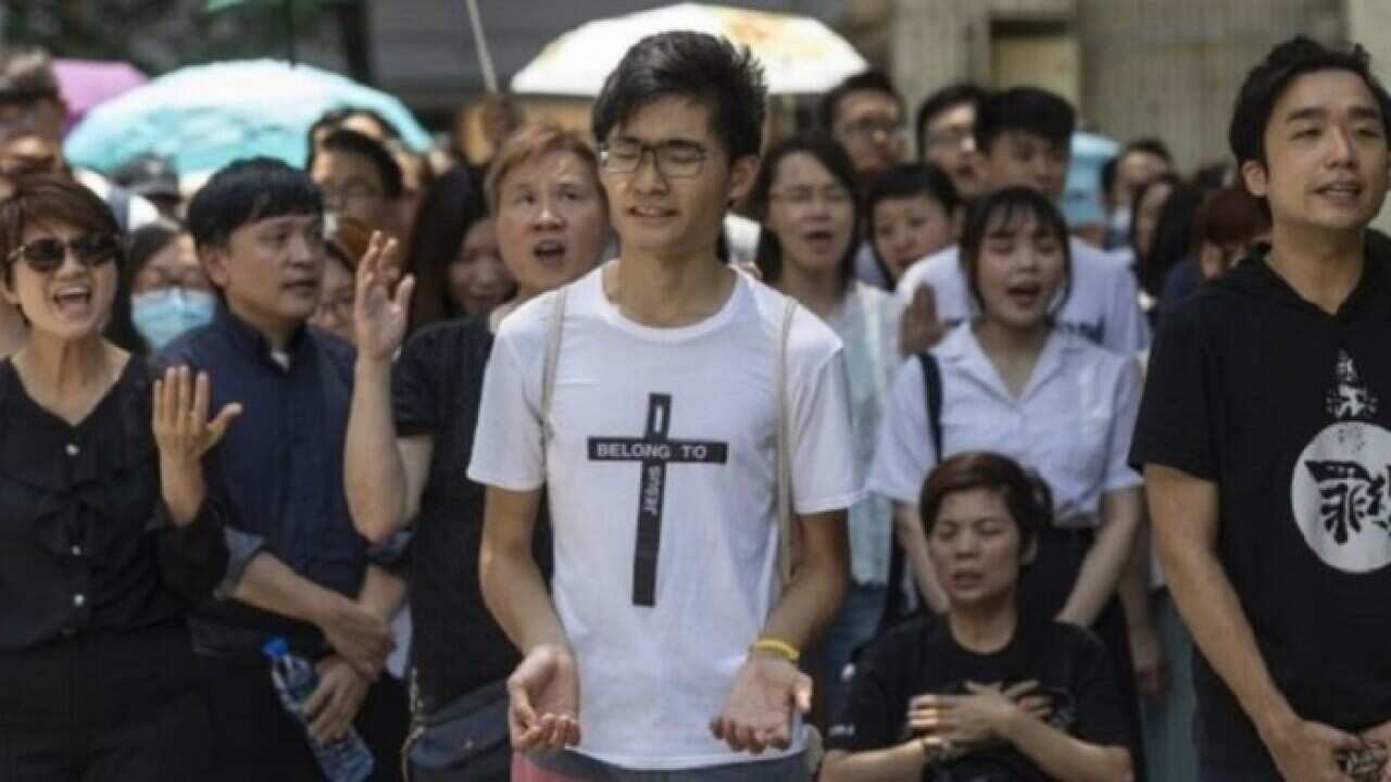 Christian groups have played a significant role in the Hong Kong protests