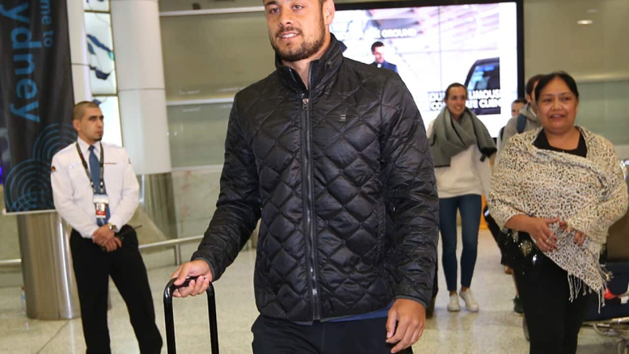 Australian sportsman Jarryd Hayne