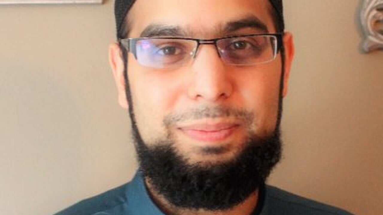 Imam Ibrahim Hindy from Toronto was used in a fake news story about Storm Harvey.