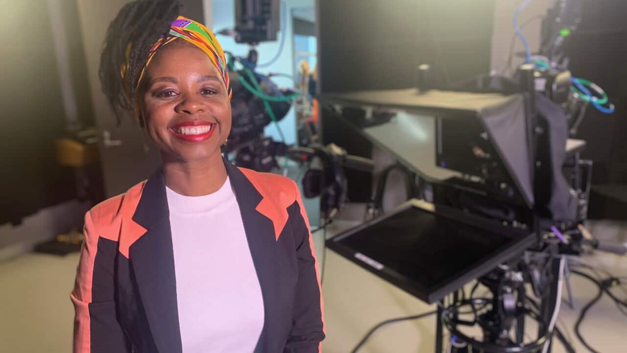 OzAfrican TV host Dorcas Maphakela.