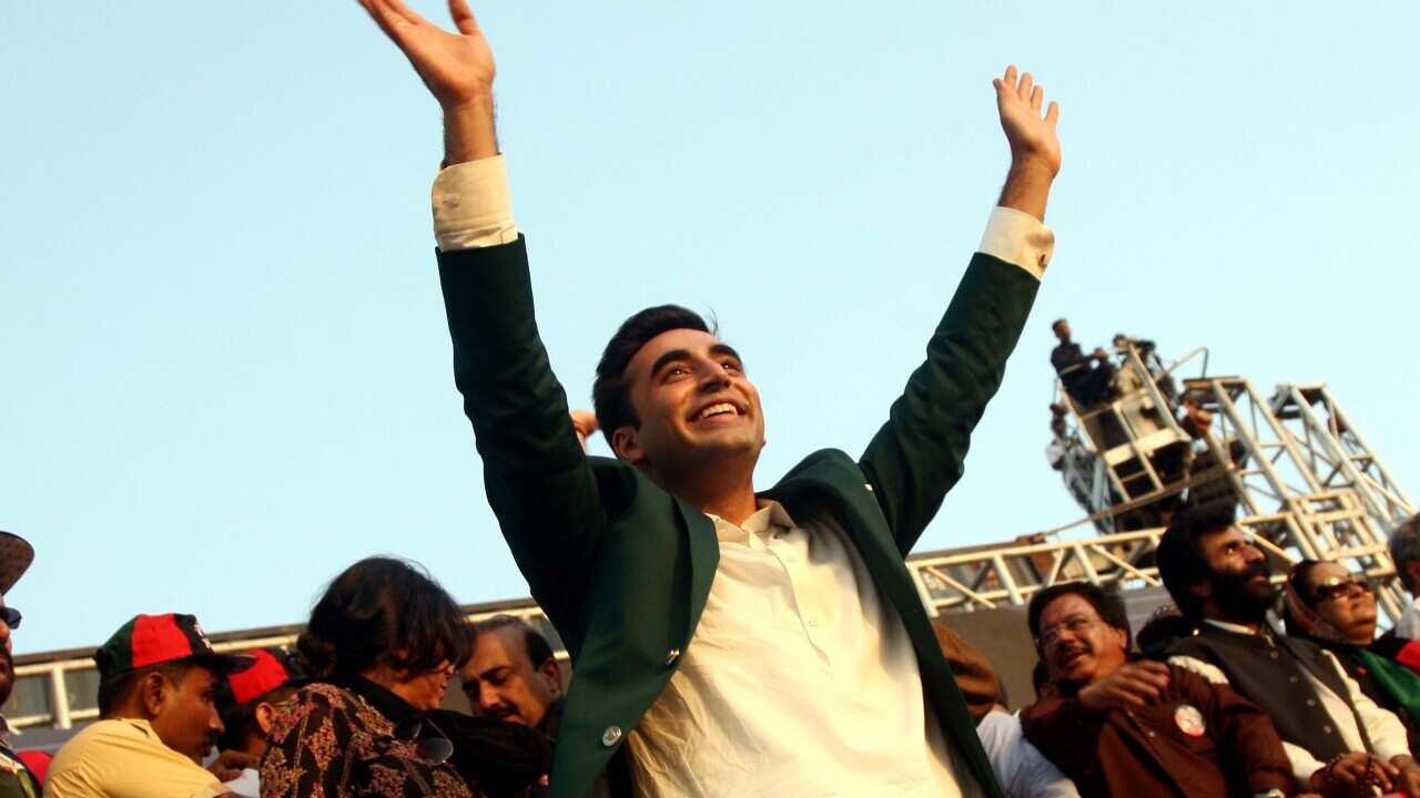 Bilawal Bhutto Zardari, chairman of main opposition party Pakistan Peoples Party