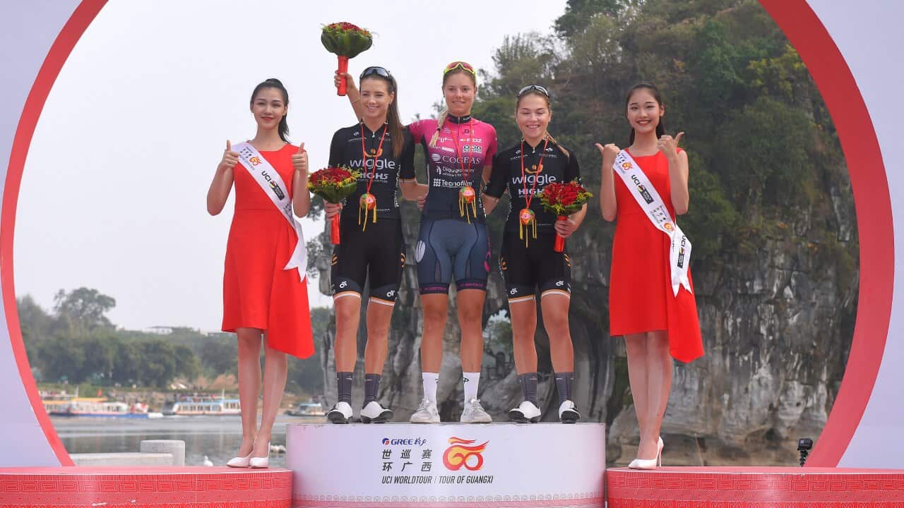 amy cure, wiggle hi5, tour of guangxi